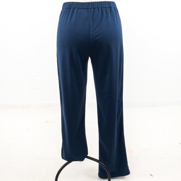 REI Gym Pants M Stretchy Highrise Track Pants Joggers Blue - Picture 14 of 15